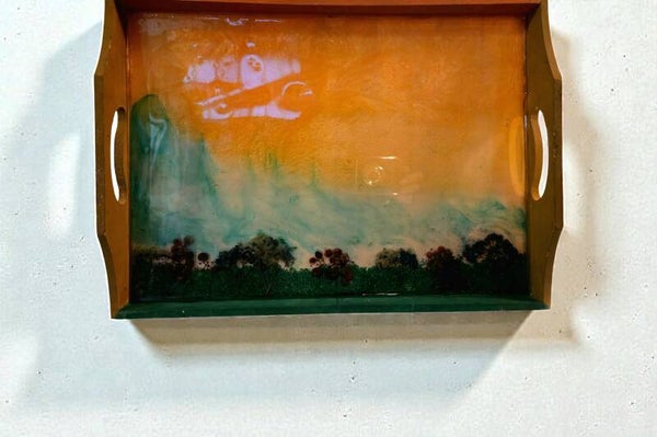 Decorative Resin Tray