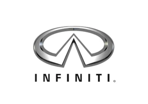 Infiniti logo met horizonvorm
