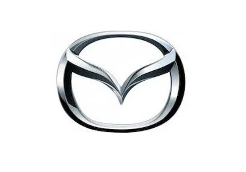 Mazda logo met vleugelsymbool