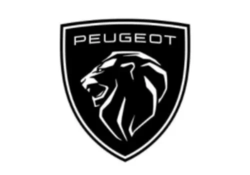 Peugeot logo met leeuw