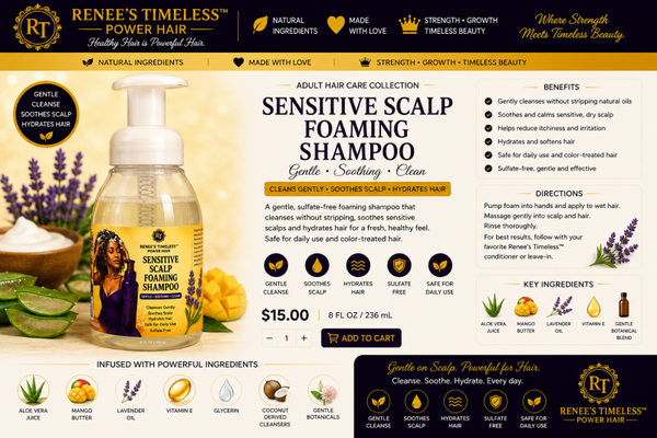Sensitive Scalp Foaming Shampoo