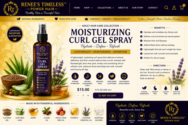 Moisturizing Curl Gel Spray