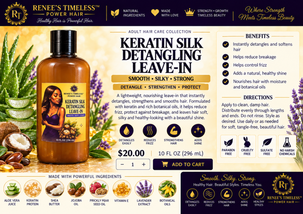 Keratin Silk Detangling Leave-In