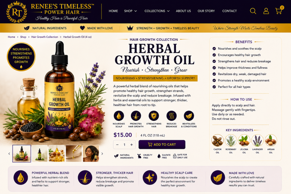 Herbal Growth Oil