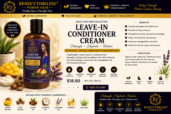 Leave-In Conditioner Cream