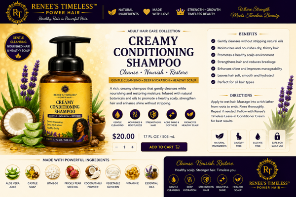 Creamy Conditioning Shampoo