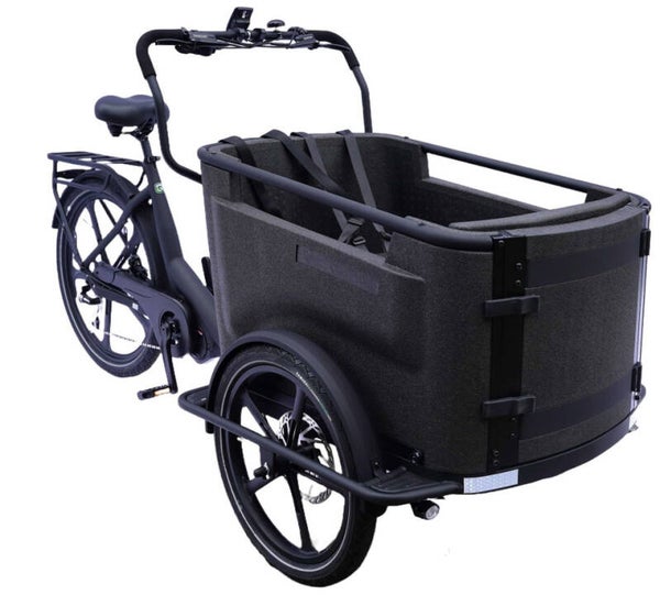 Van Rixtel Urban Plus - mat donkergrijs - elektrische bakfiets