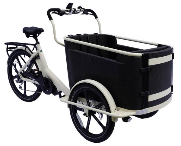Van Rixtel Urban Plus -wit - elektrische bakfiets