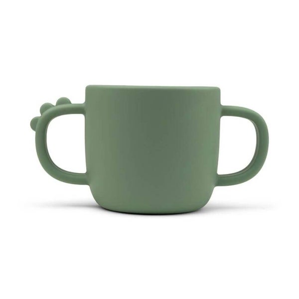 Done By Deer | Peekaboo 2-handle cup Croco Green