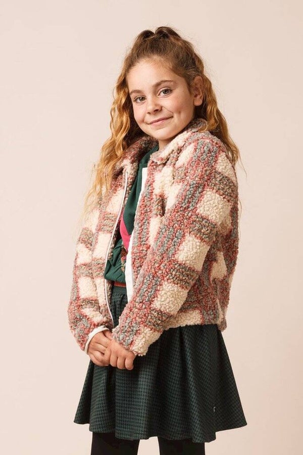 Little Miss Juliette | Winterjas Multi Ruit