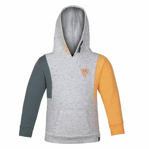 Beebielove | Hoodie Groen Grijs Melee