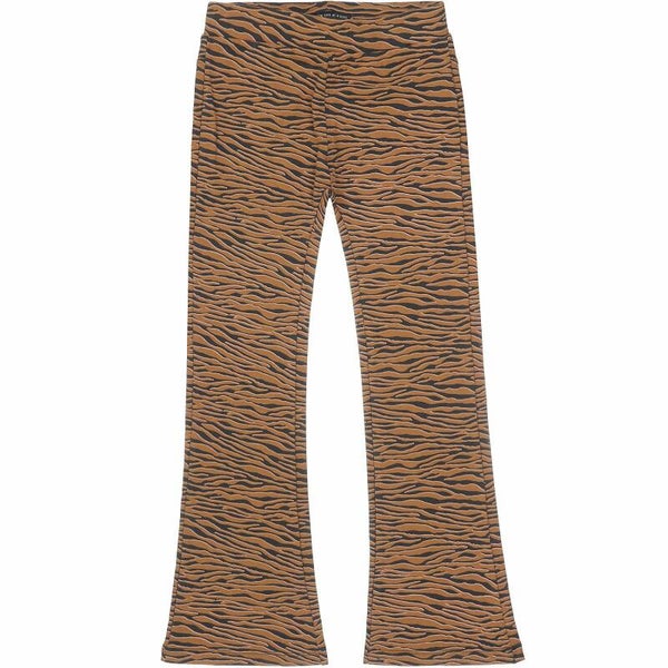 Tumble 'n Dry | Flared Pants Brown Tiger Herophile