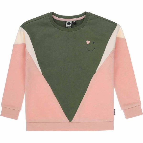 Tumble 'n Dry | Sweater Green Pink Heidrun