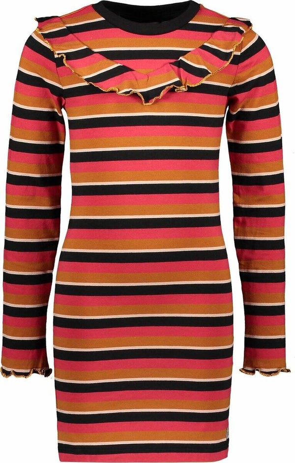 Moodstreet | Dress Stripes Red