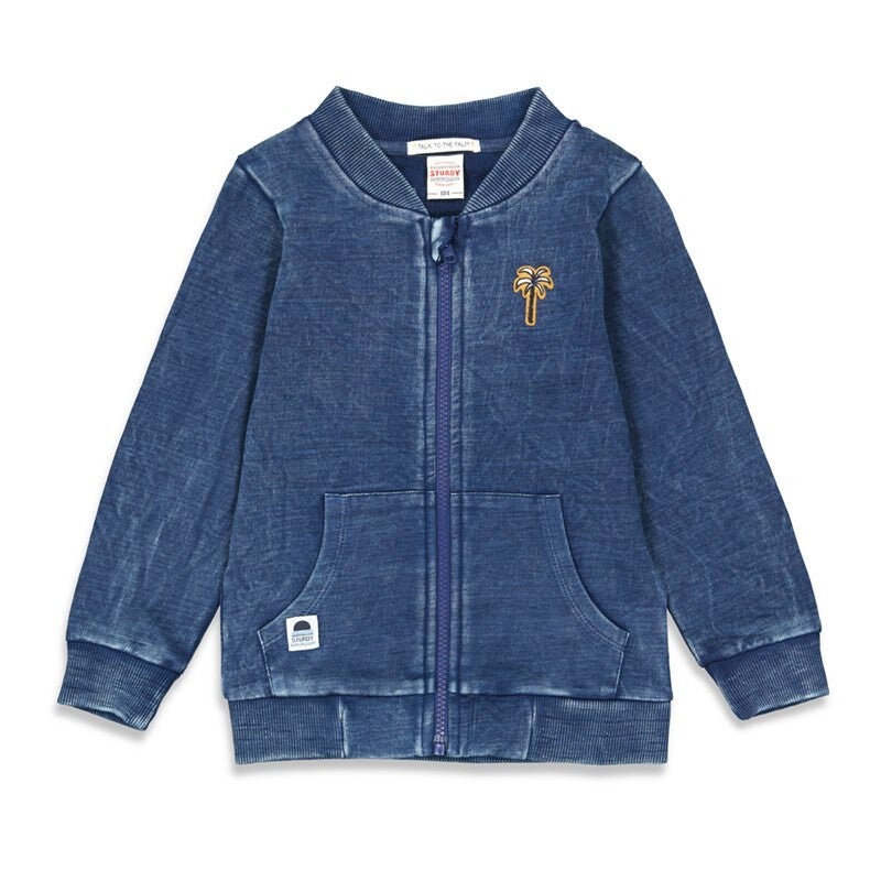 Sturdy | Sweatvest Blue - Indigo Island