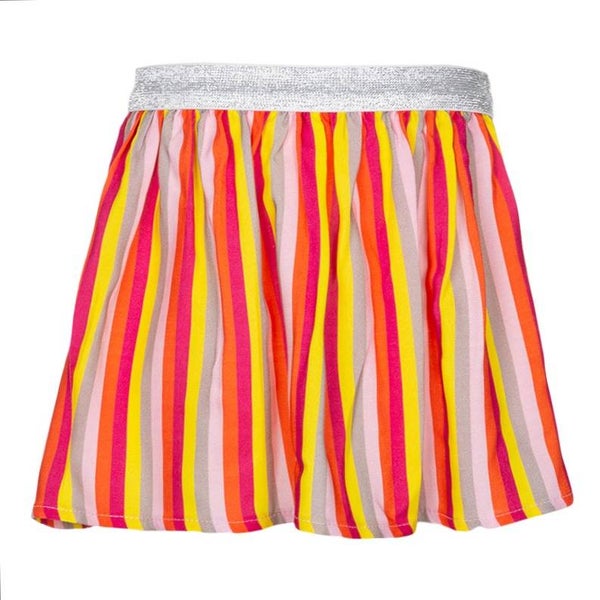 Kiezeltje | Rok Gestreept Multicolour