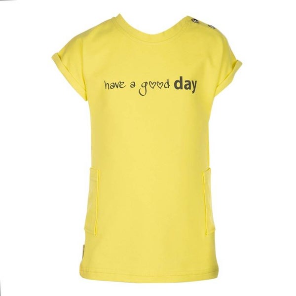 Kiezeltje | Jurk Geel