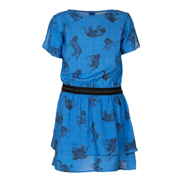 KIEstone | Jurk Blauw Tijger