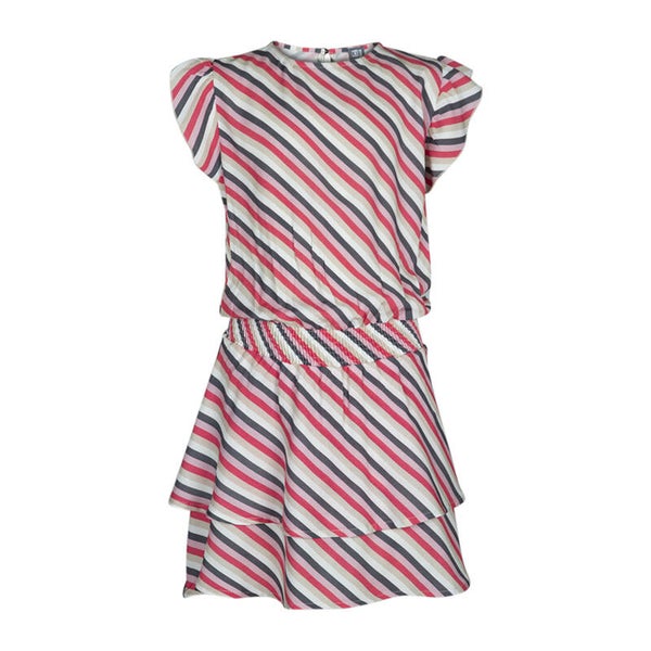 Kiestone | Jurk Streep Roze