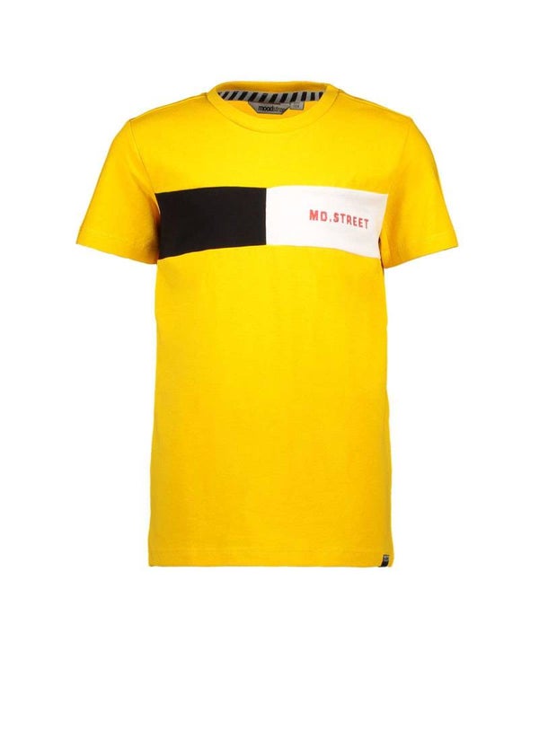 Moodstreet | T-Shirt Geel