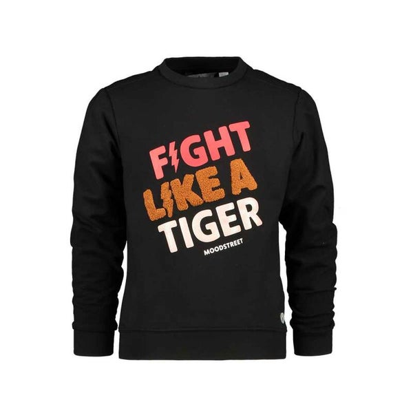 Moodstreet | Sweater Black - Fight