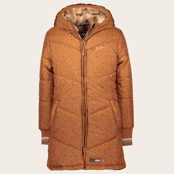 Moodstreet | Winterjas Roest Print