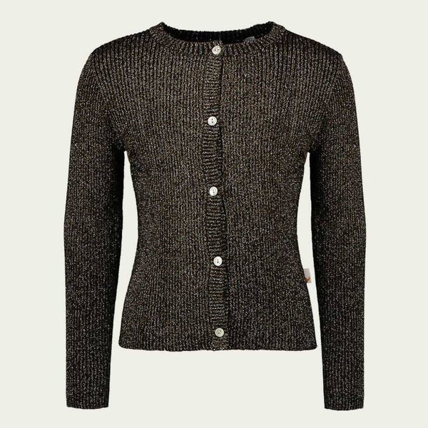 Moodstreet | Vest Black Glitter