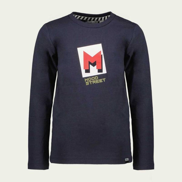 Moodstreet | Longsleeve Blue Red