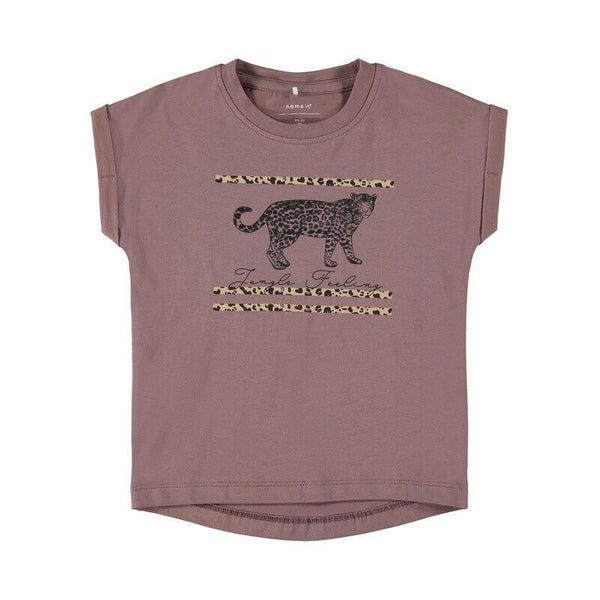 Name It | T-Shirt Panter Taupe Flukka