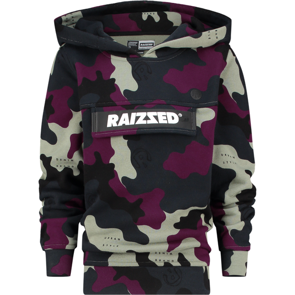 Raizzed | Hooded Sweater Norwich Camouflage Green