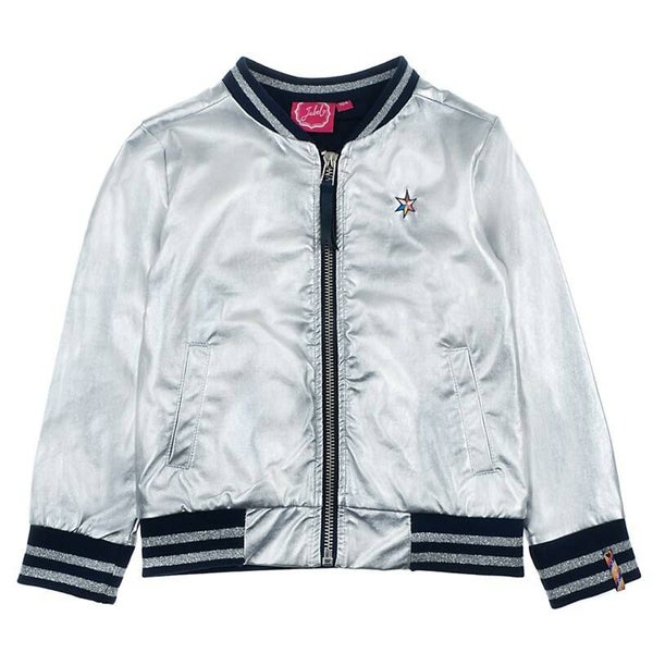 Jubel | Fake Leather Jacket Silver