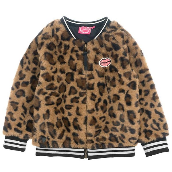 Jubel | Fake Fur Vest Panterprint