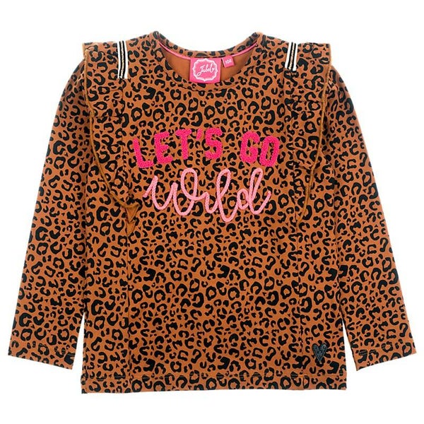 Jubel | Top Bruin Panterprint