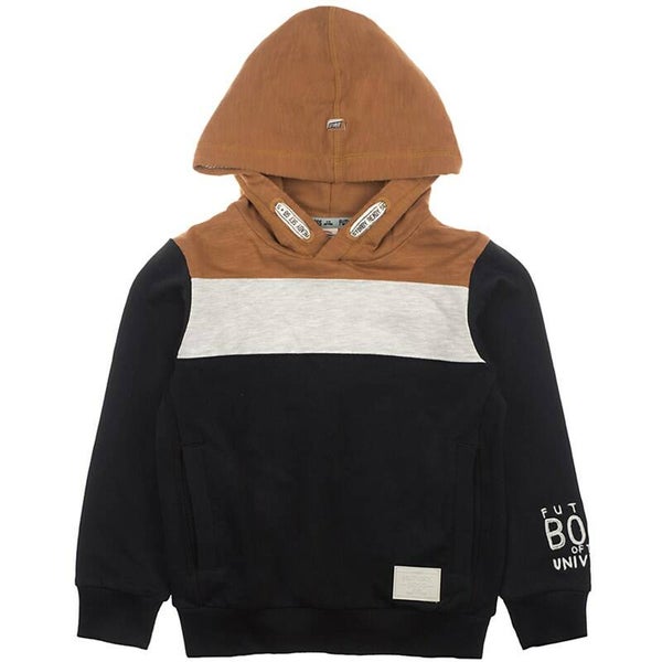Sturdy | Hooded Sweater Brown Grey Black