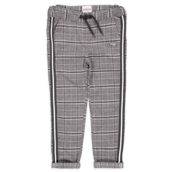 Sturdy | Pants Grey Geruit - On A Roll