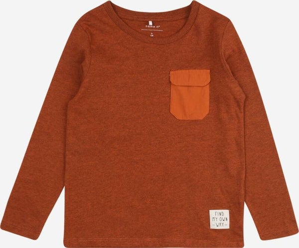 Name It | Longsleeve Roestbruin