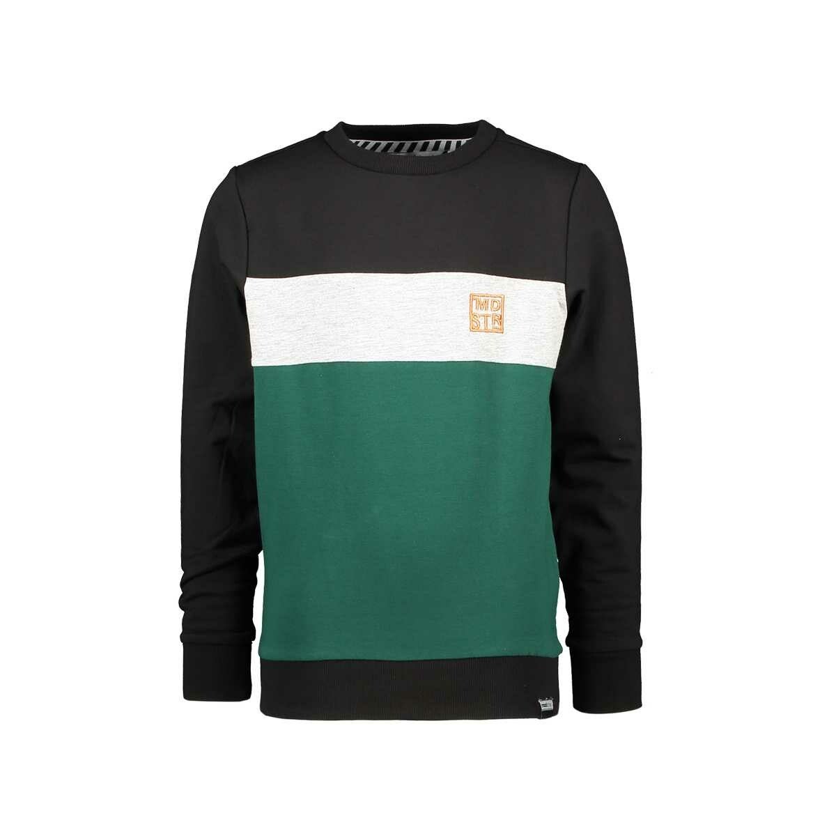Moodstreet | Sweater Green Black