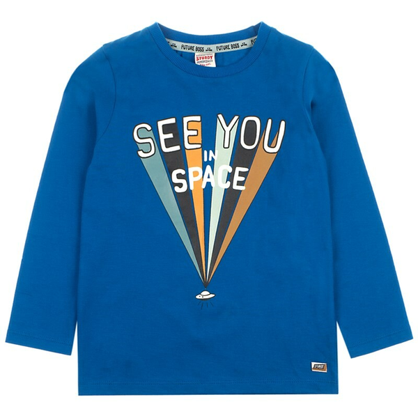 Sturdy | Longsleeve Blue Space