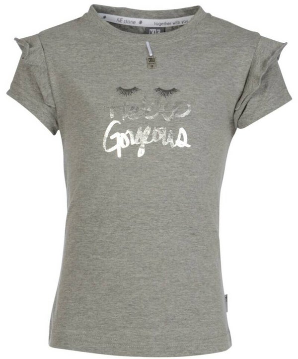 Kiestone | T-shirt Grey Hello Gorgeous