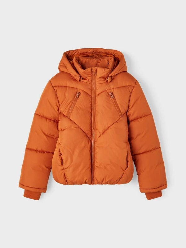 Name It | Winterjas Malika Puffer Bombay Brown