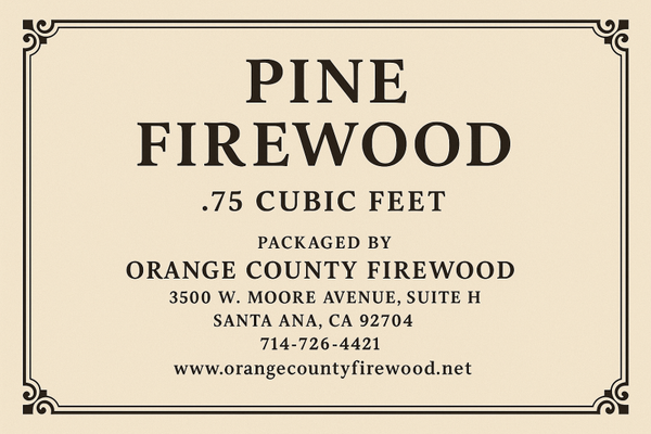Pine Firewood Bundle