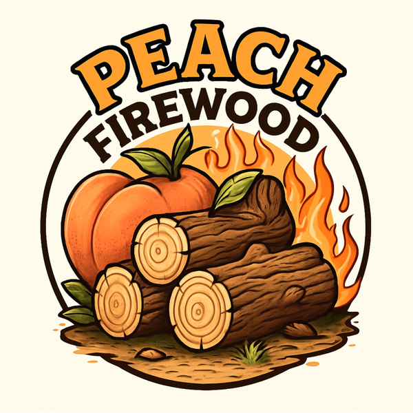 Peach Firewood - 1/4 Cord (32 Cubic ft.)