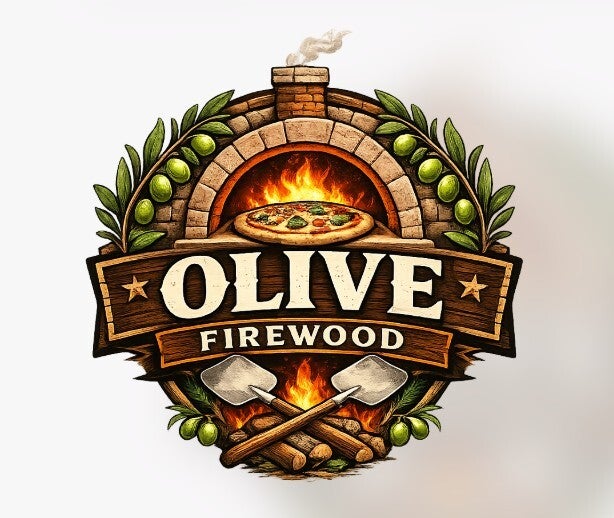 Olive Firewood - WheelBarrow (2 cubic ft.)