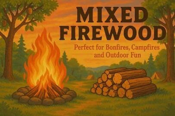 MIXED FIREWOOD - 1/2 Cord (64 Cubic ft.)