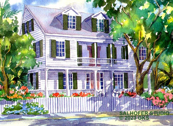 The Audubon House, front