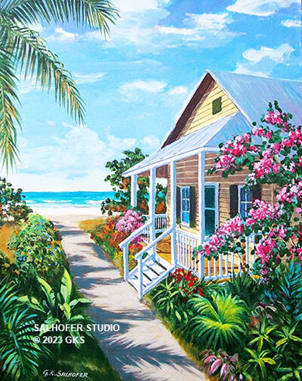 Cottage by the Sea II
