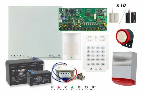 Πλήρες Set συναγερμού με μονάδα Paradox SP6000 και πληκτρολόγιο Paradox
