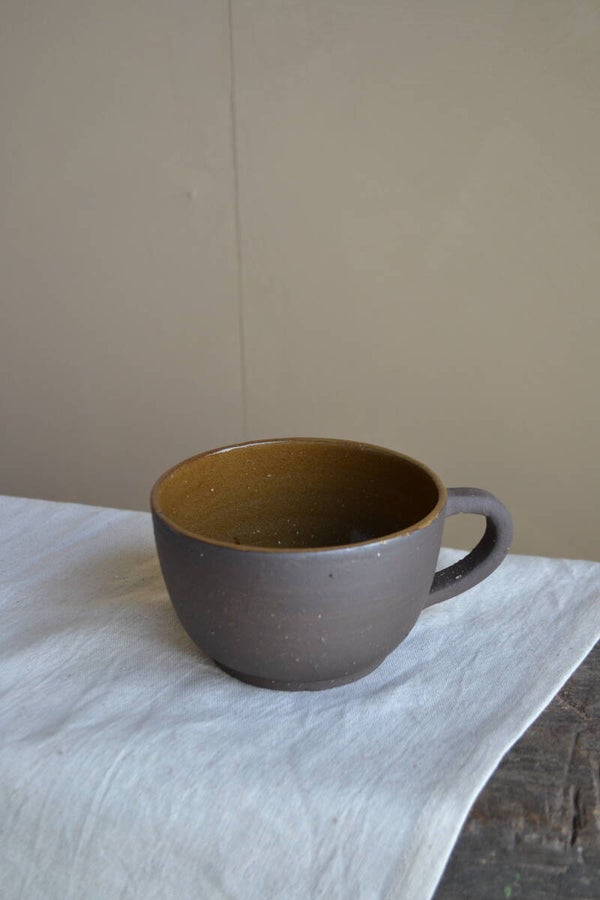 Grote cappuccino tas bruin