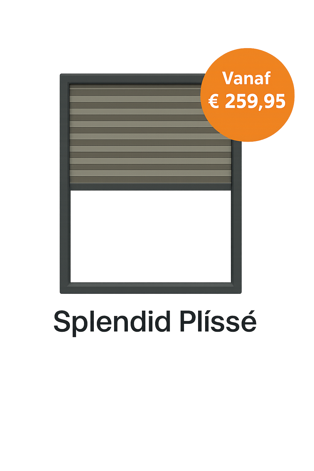 Splendid Plisse gordijnen 