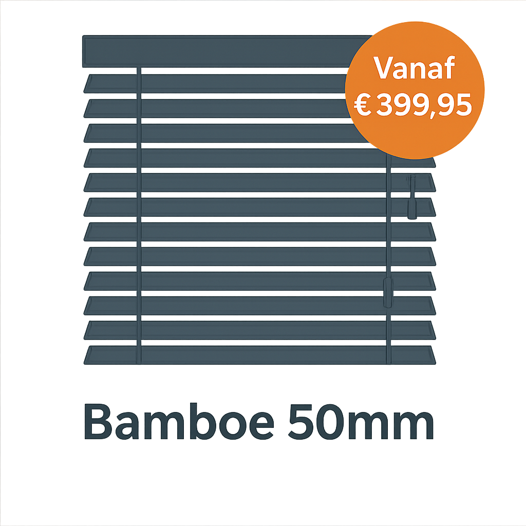 Bamboe jaloezieen 
